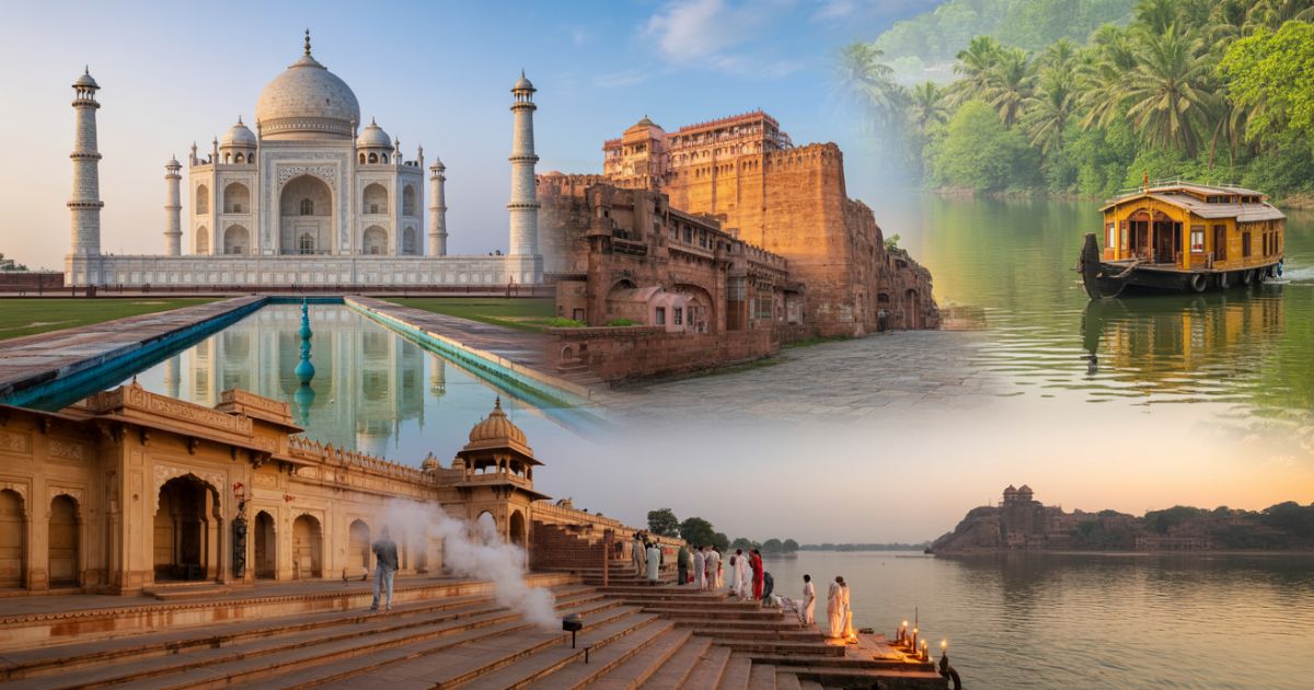 How many days for India tour for first-time travellers