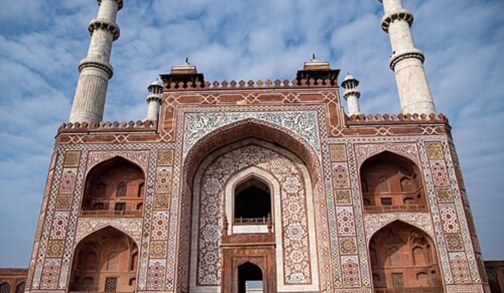 Akbar's Tomb at Sikandra in Agra